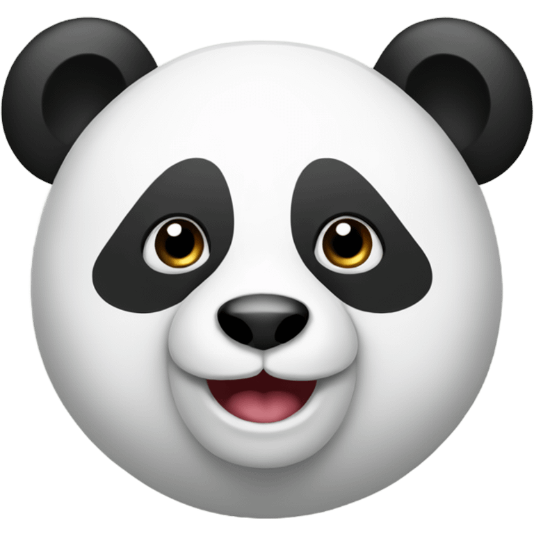 Panda with checkmark emoji