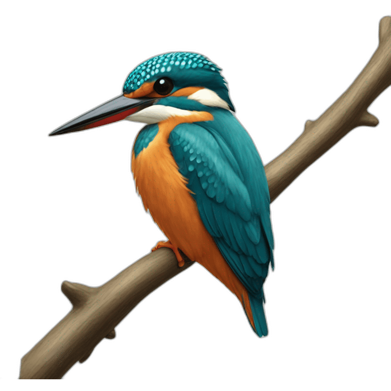 À Kingfisher emoji