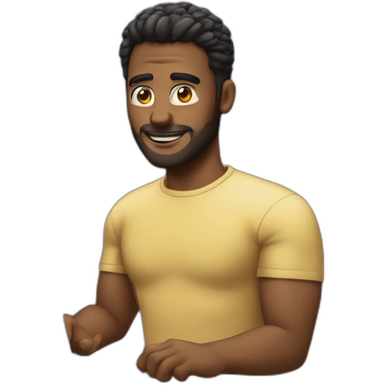 hackerman man that can hack anything and always has his laptop with him emoji