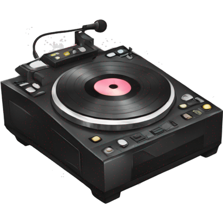 Dj turntables  emoji