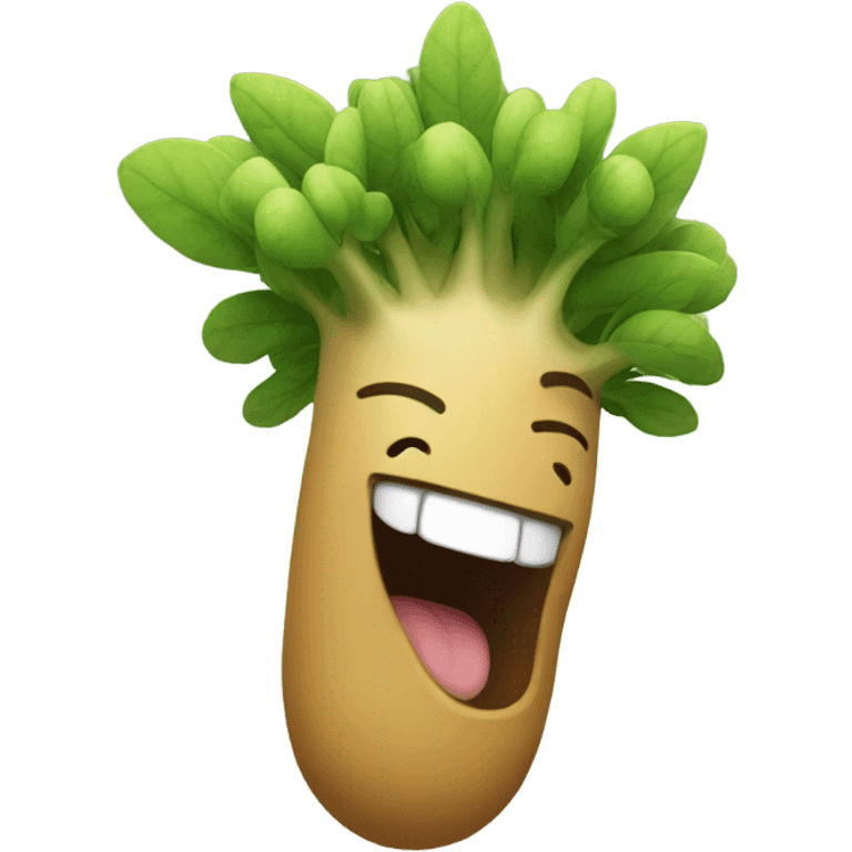 happy beatroot emoji