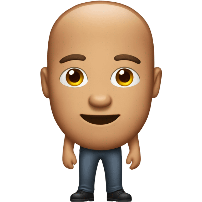 Man with sausage by legs emoji