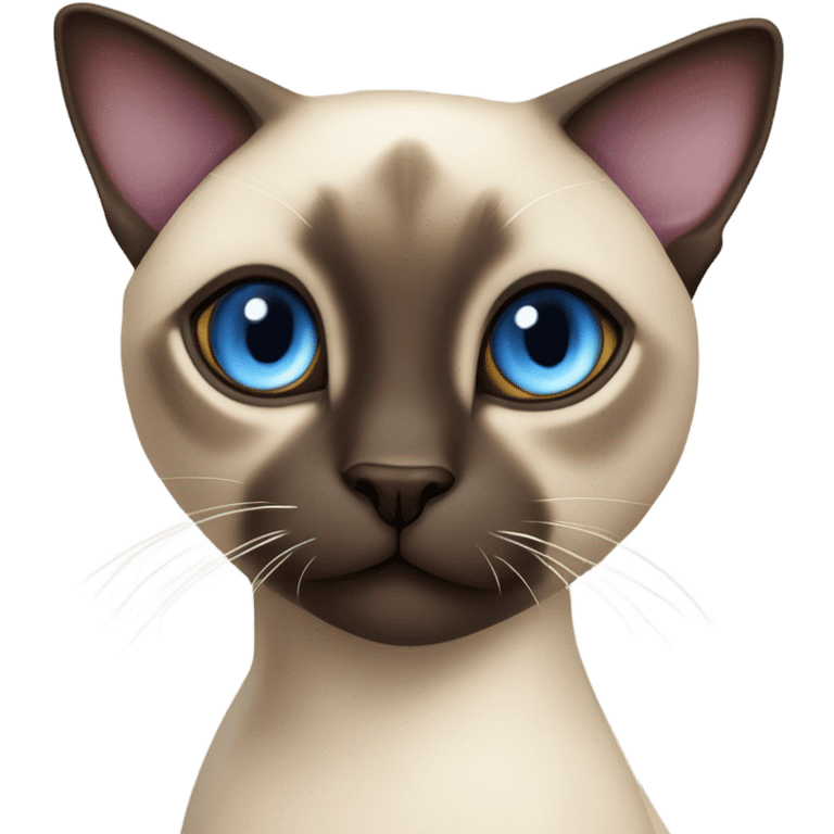 Siamese cat emoji