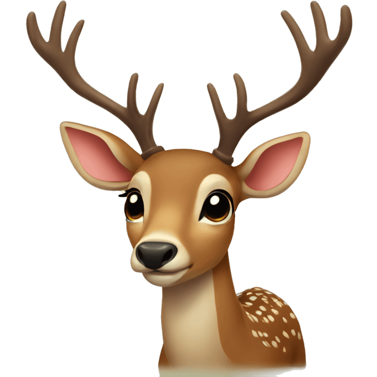 deer in love emoji