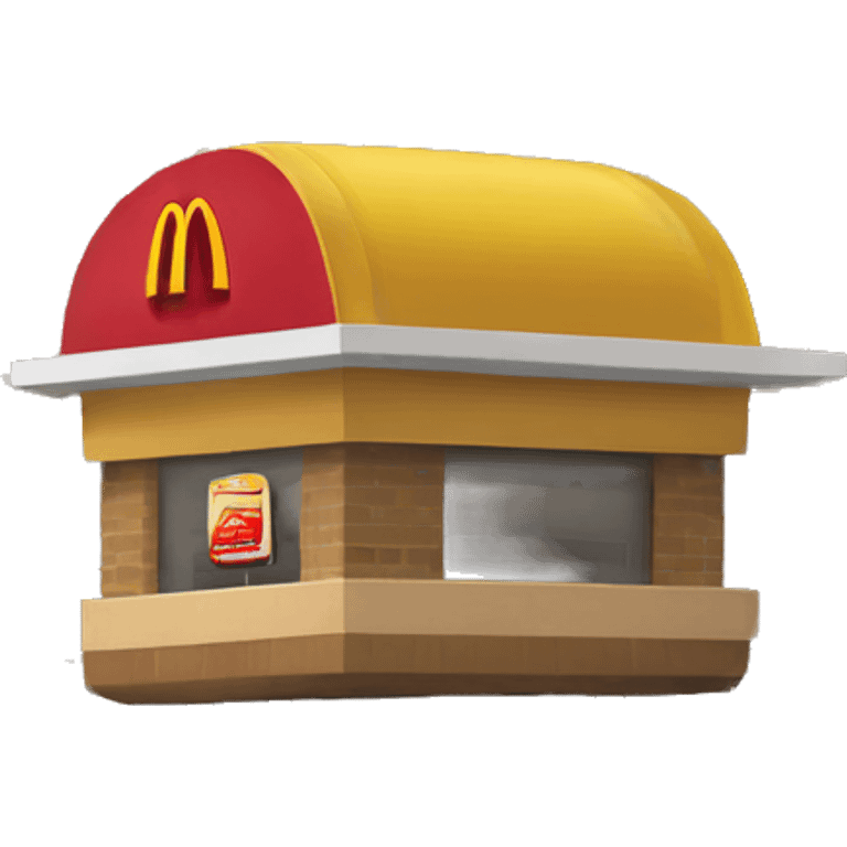 McDonald’s building  emoji