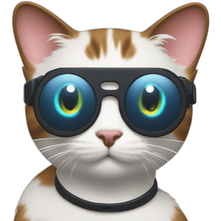 A cat is playing PlayStation5 emoji