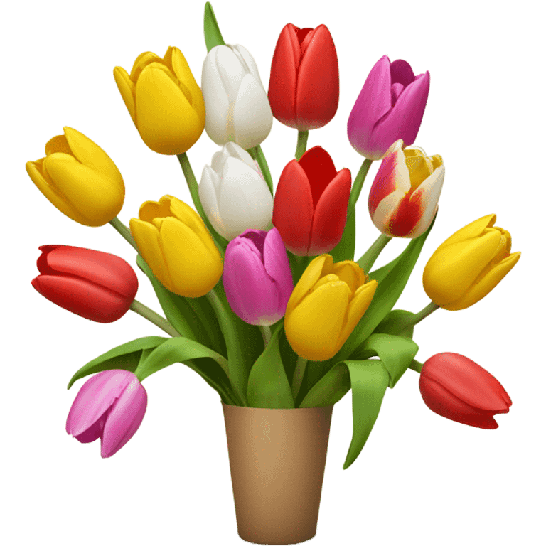 Tulip bouquet  emoji