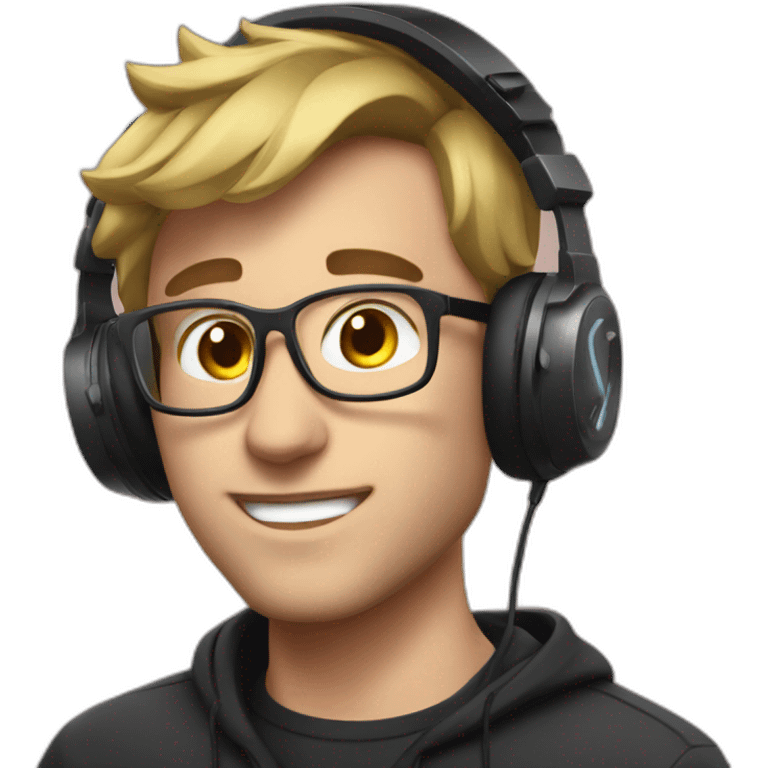 mr beast dj with headphones emoji