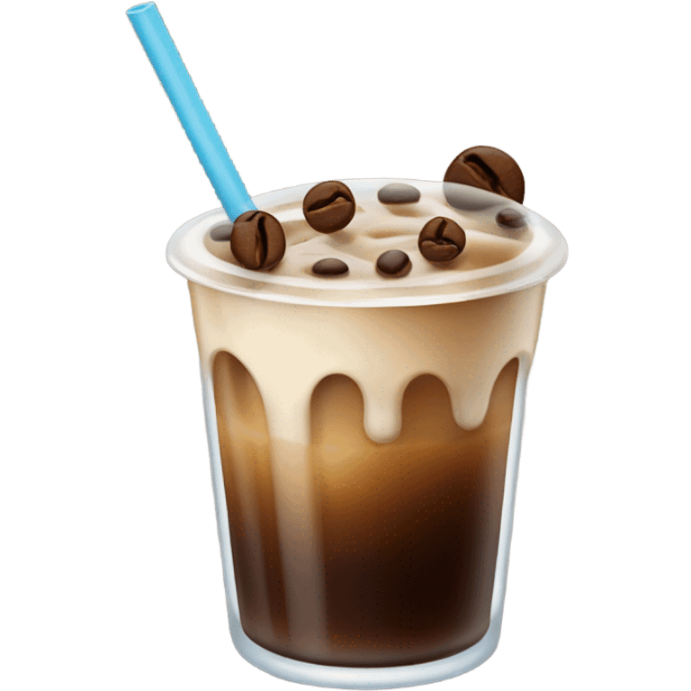 Iced coffe  emoji