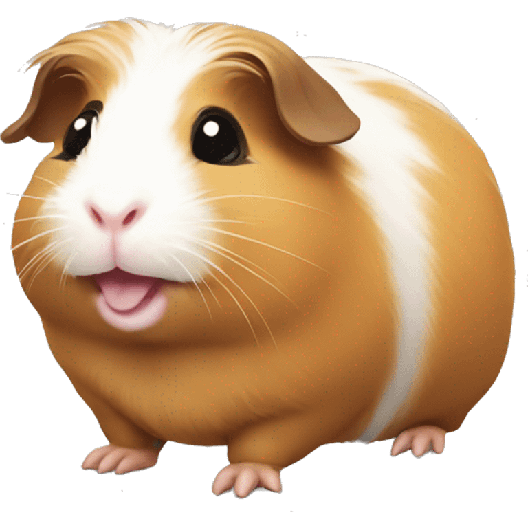 cute happy guinea pig emoji