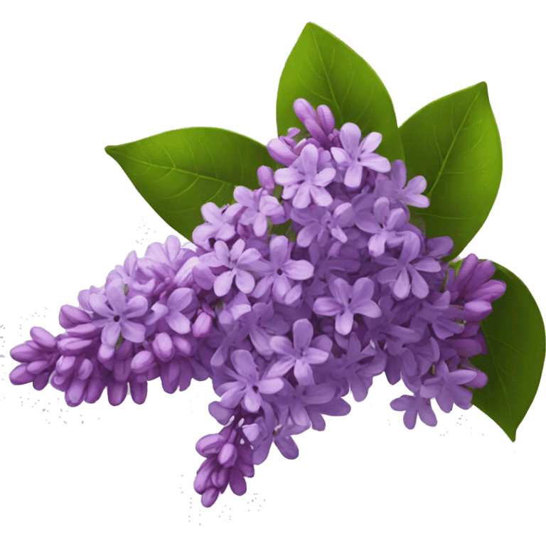 lilacs emoji