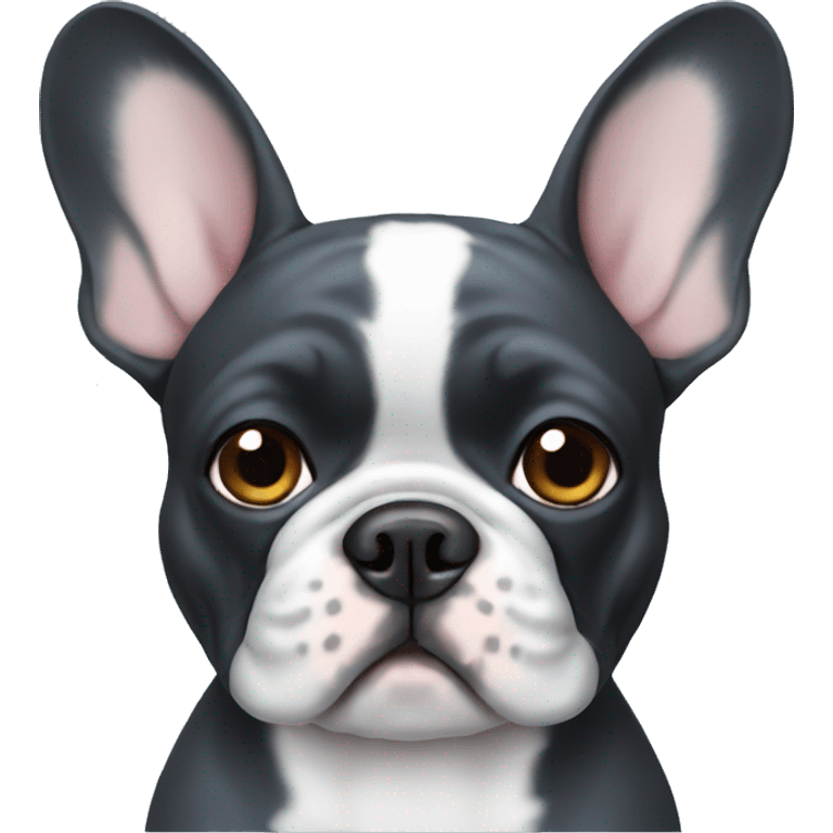 blue french bulldog emoji