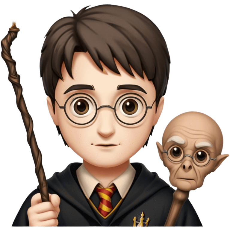 Harry Potter elders wand ￼ emoji