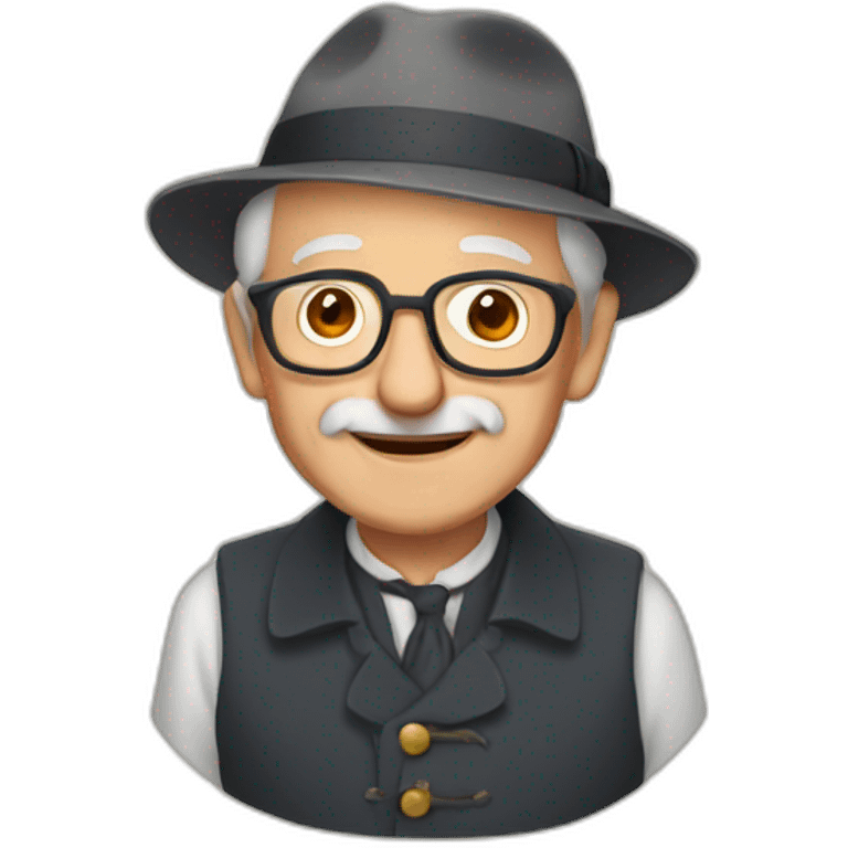 Old France grandpa emoji