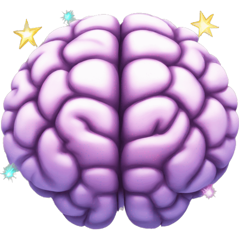 brain with sparkle emoji