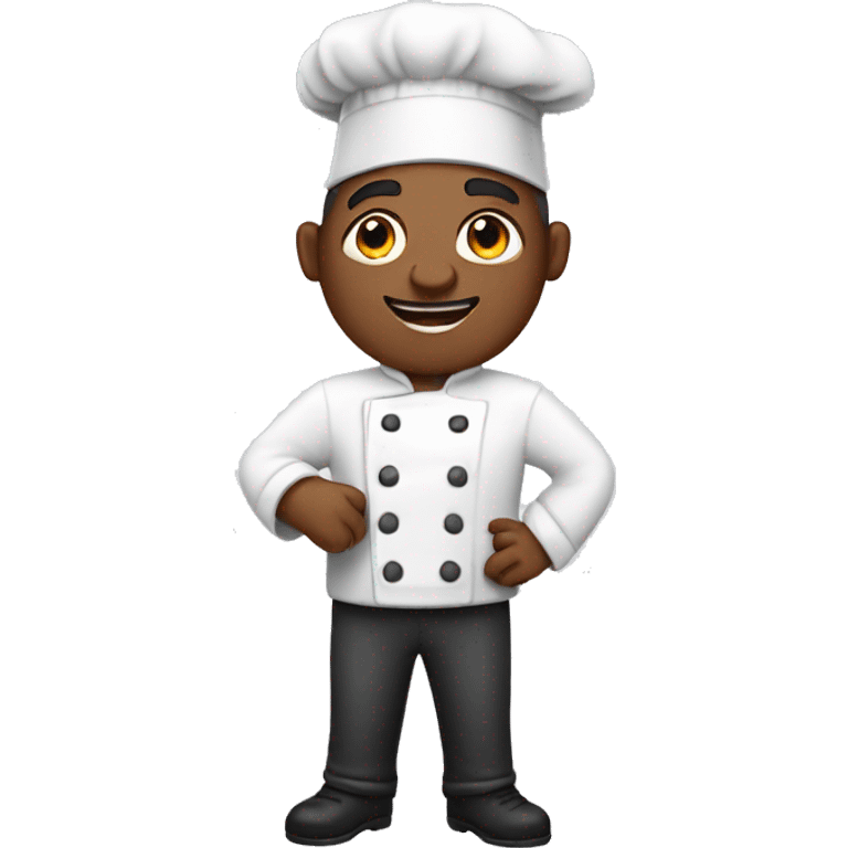 a chef that's making an app emoji