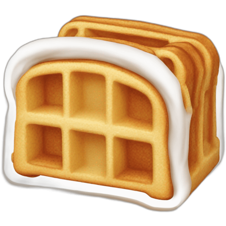 toaster waffle emoji