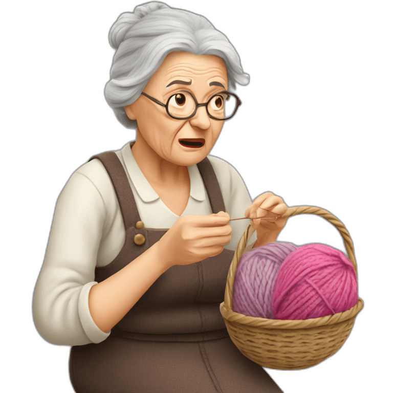 old-woman-knitting-and-complaining emoji