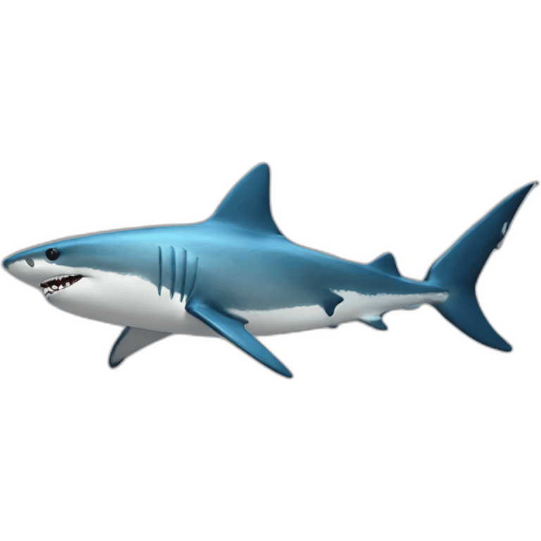 Requin joyeux emoji