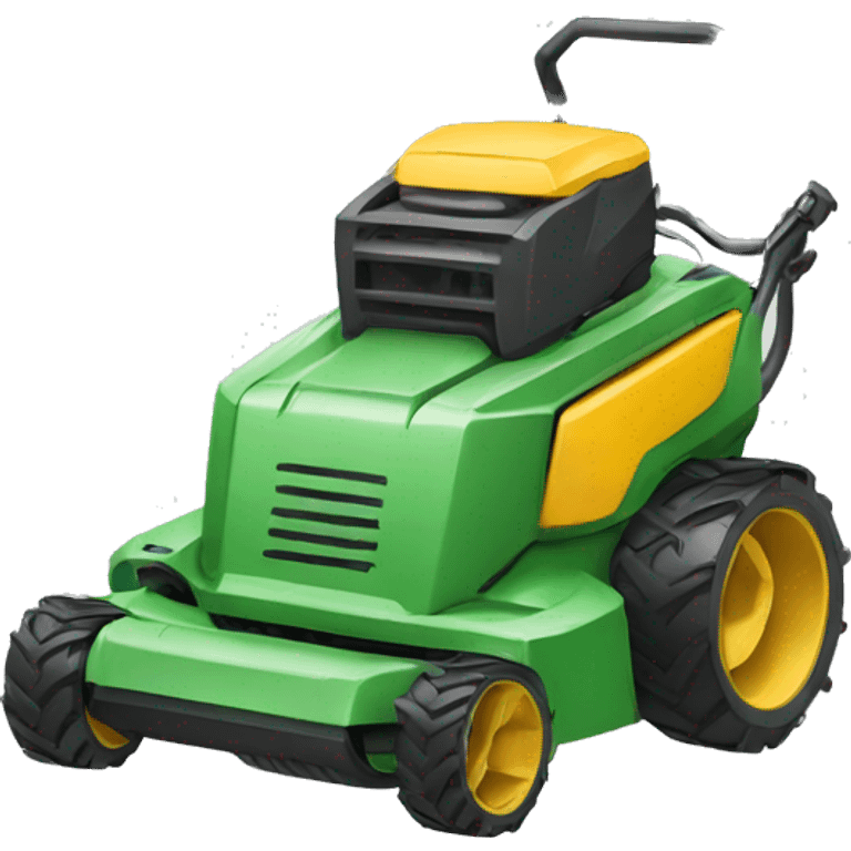 lawnmower robot emoji