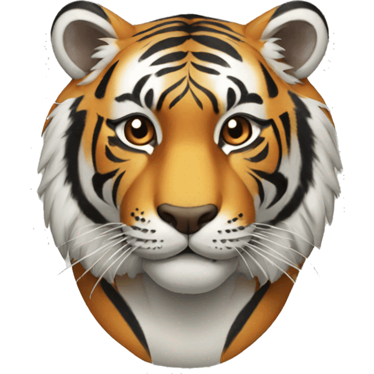 Chinese tiger emoji