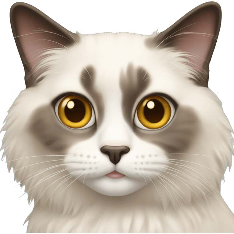 Ragdoll cat emoji