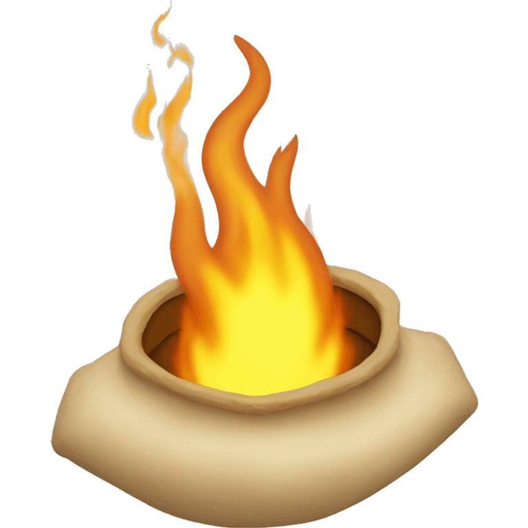 calcifer beige  emoji