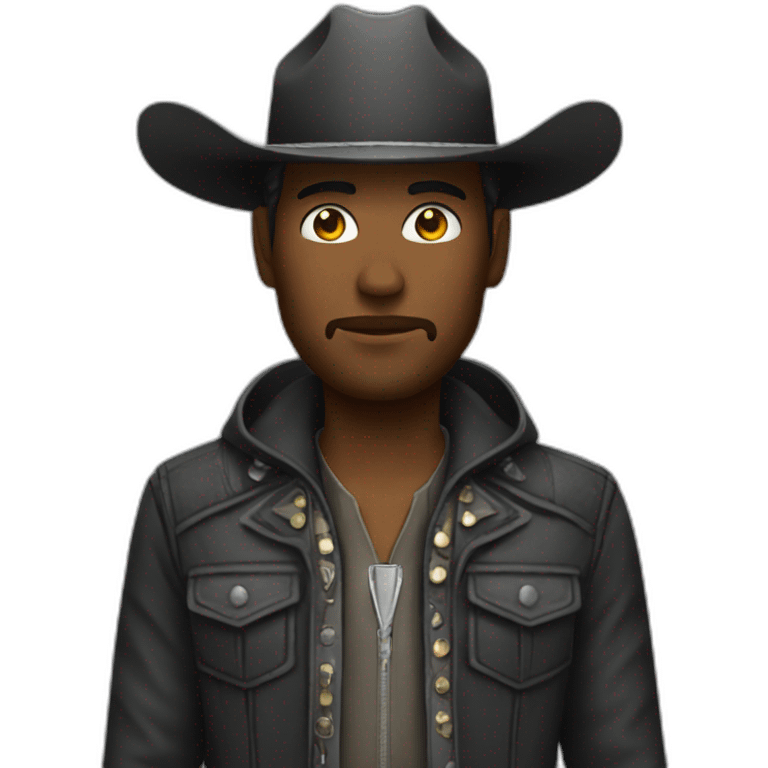 cyber cowboy emoji