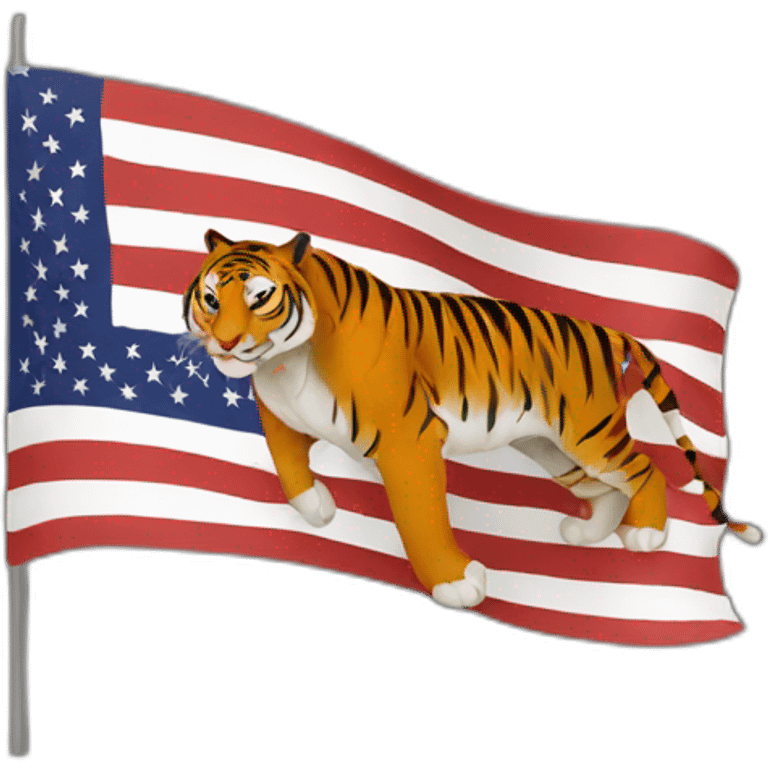 flag-with-tiger emoji