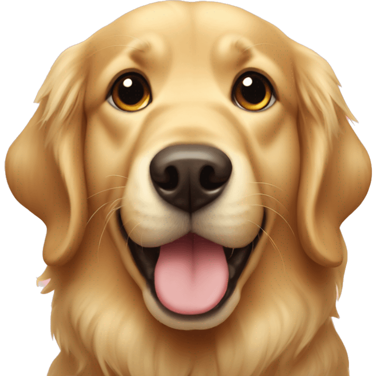 Golden Retriever Sweet  emoji