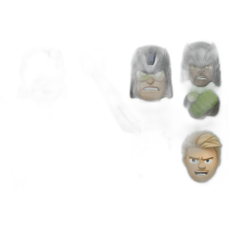 Hulk vs thor emoji