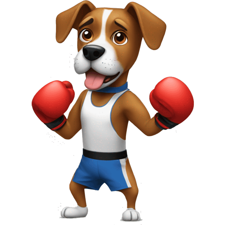 boxing Training  Dog emoji