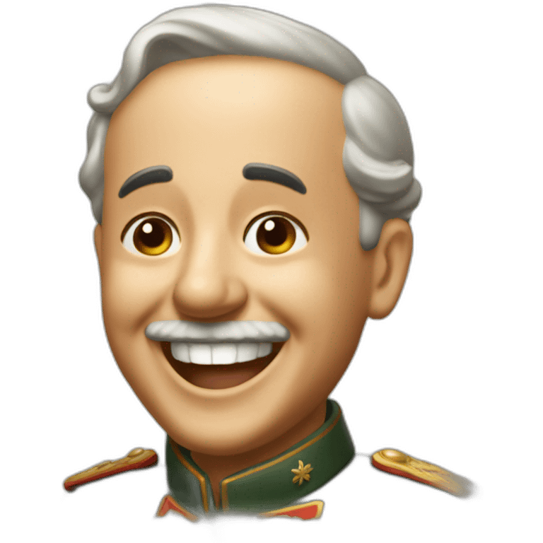 Francisco Franco laugh emoji