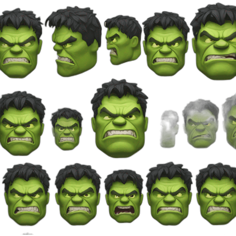 Hulk smack emoji