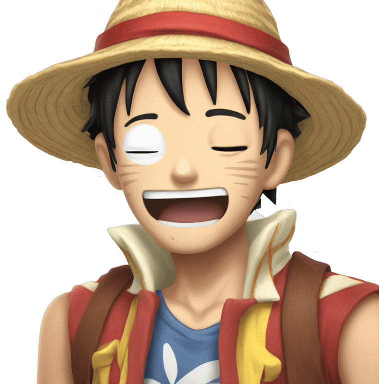 Luffy dormir emoji