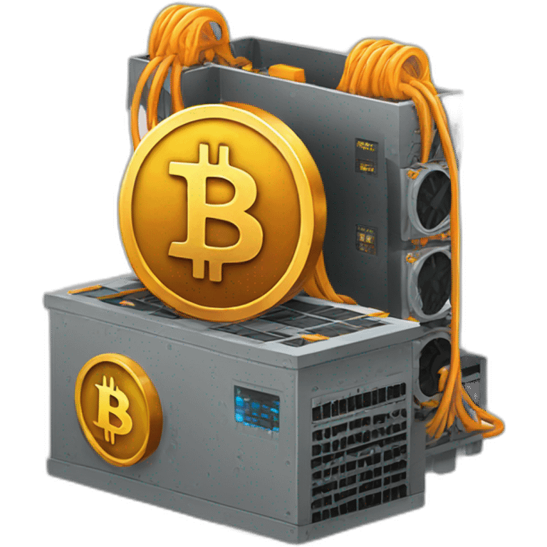 bitcoin mining asic emoji