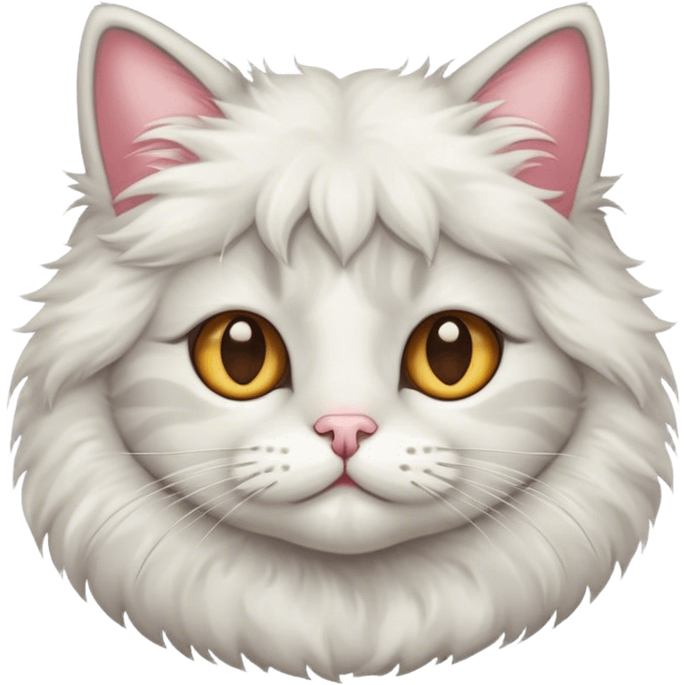 A cute cat emoji