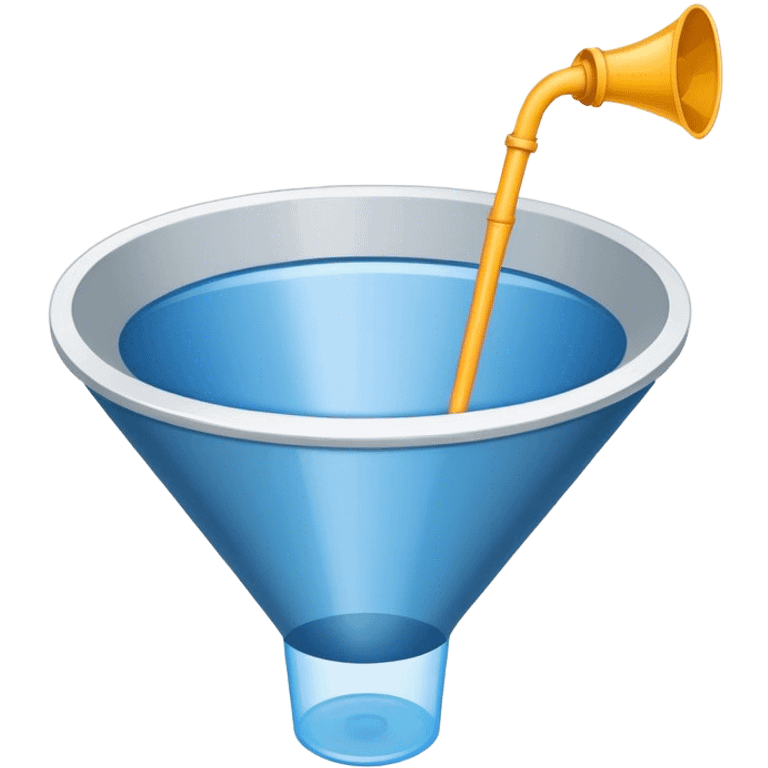 inbound lead funnel emoji