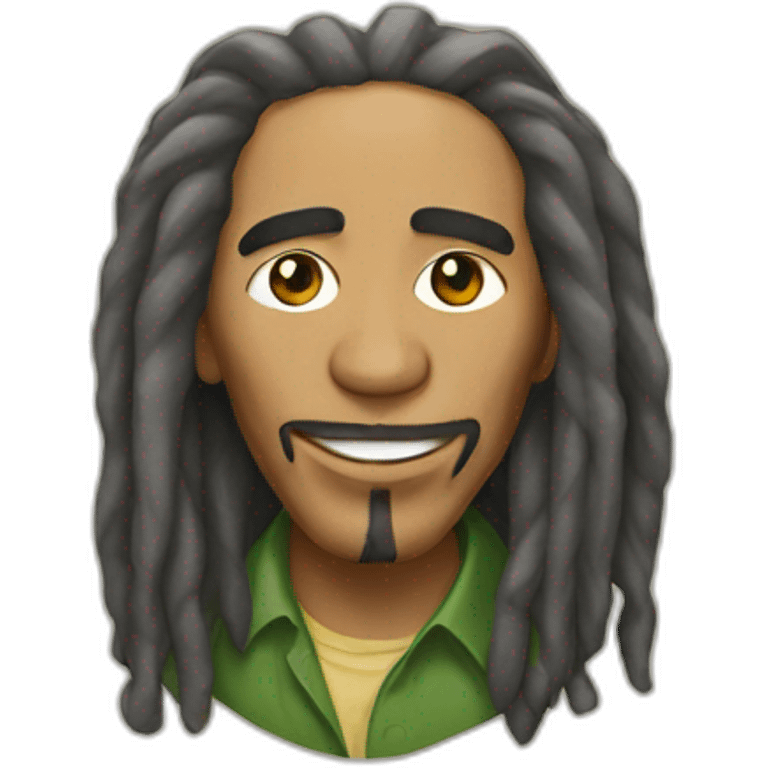 Bob Marley’s face emoji