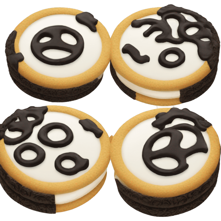 Two Oreos cookies emoji