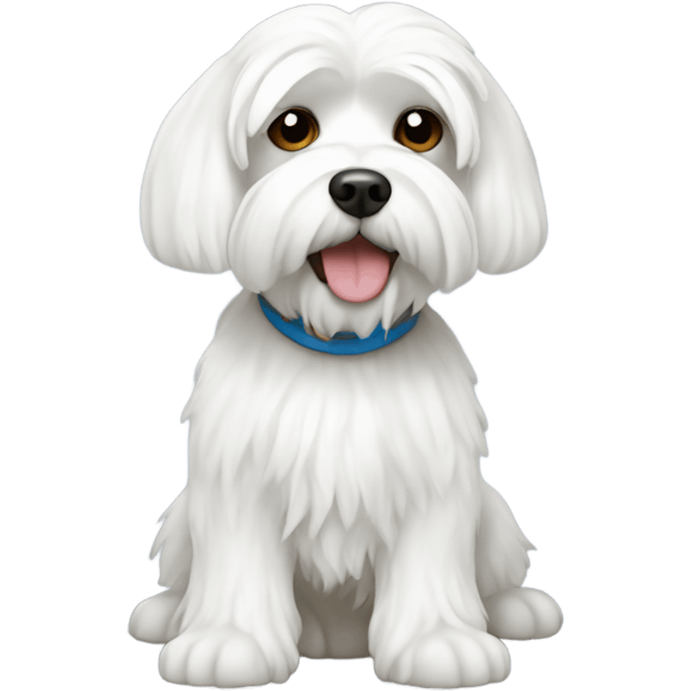 white maltese emoji