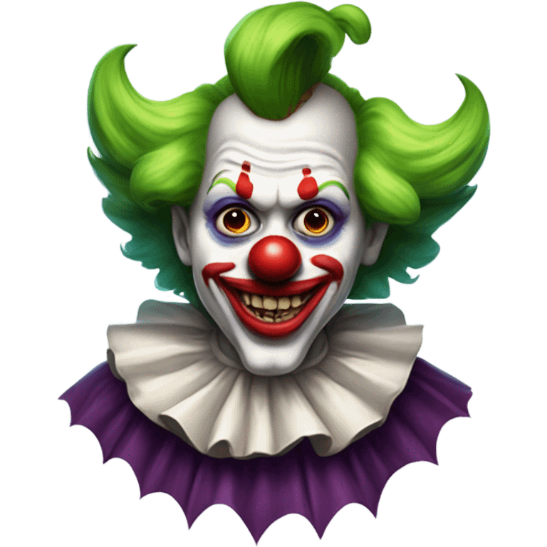 clown demon who resembles nole musk emoji