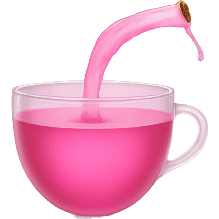 Pink Tea emoji