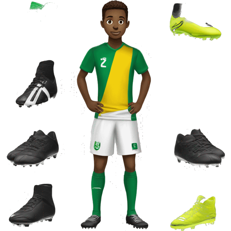 15 year old handsome boy half Nigerian half Australian loves all things soccer. Loves stylish label clothes and new football boots are the ultimate emoji