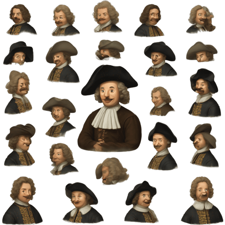 17th century dutch men emoji