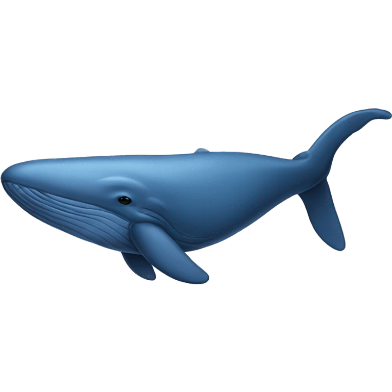 Blue whale emoji