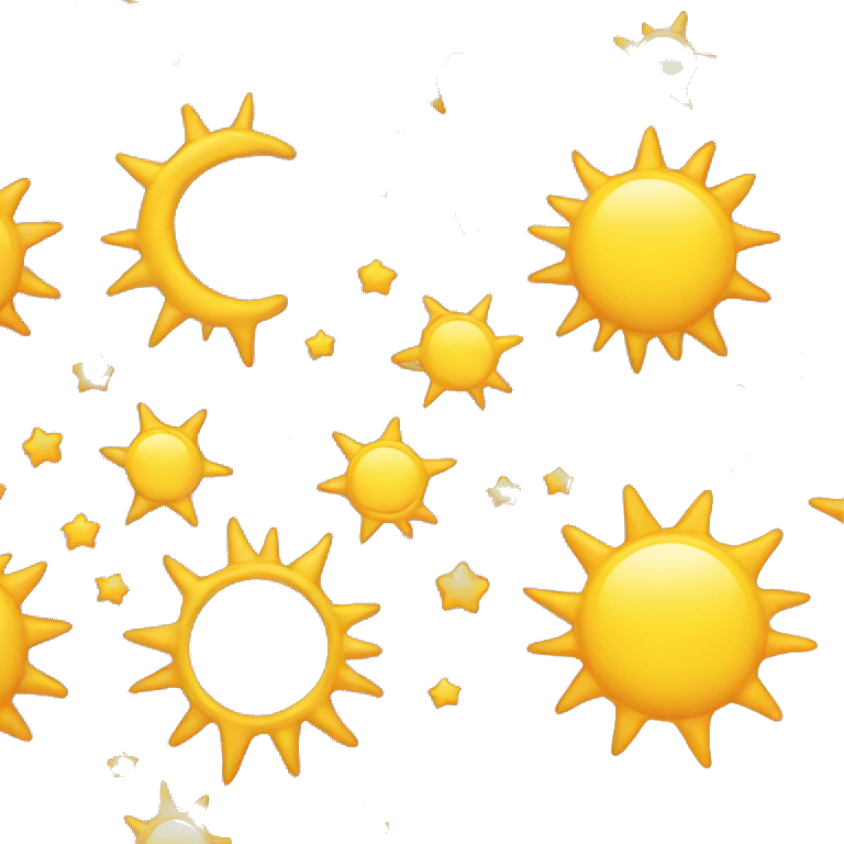 Sun to Sun plain emoji