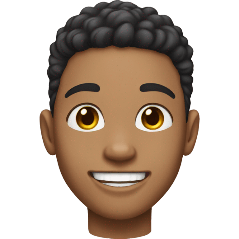  a lightskin boy with smiling braces emoji