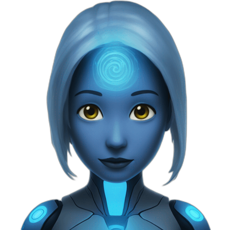 cortana hologram emoji