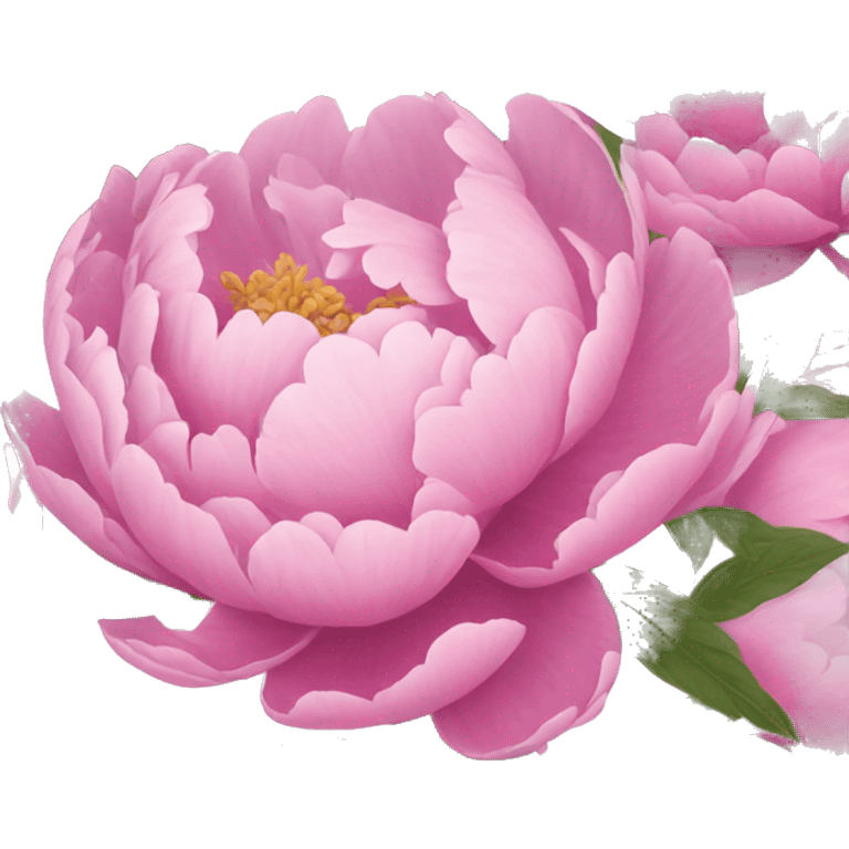 Peony emoji